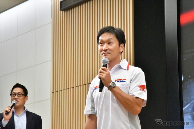 鈴鹿8耐 40周年記念トークショーにて。
