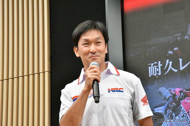鈴鹿8耐 40周年記念トークショーにて。