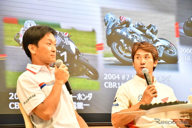 鈴鹿8耐40周年記念トークショーにて