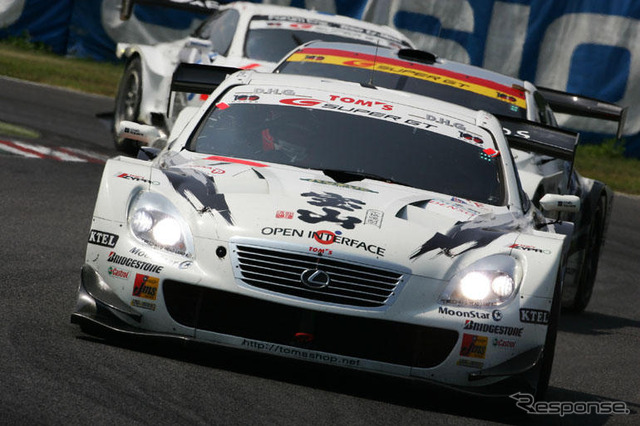 【SUPER GT 第6戦】TOM'S SC430 が予選11番手から優勝