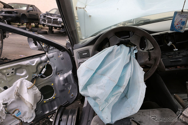 タカタのエアバッグ（車はホンダ・アコード）　(c) Getty Images