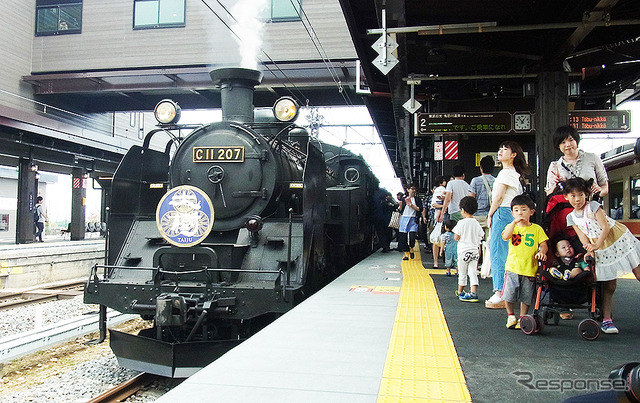 東武鉄道SL「大樹」試運転(2017年7月)