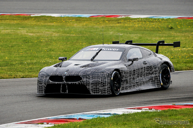 BMW M8 GTE のプロトタイプ車両