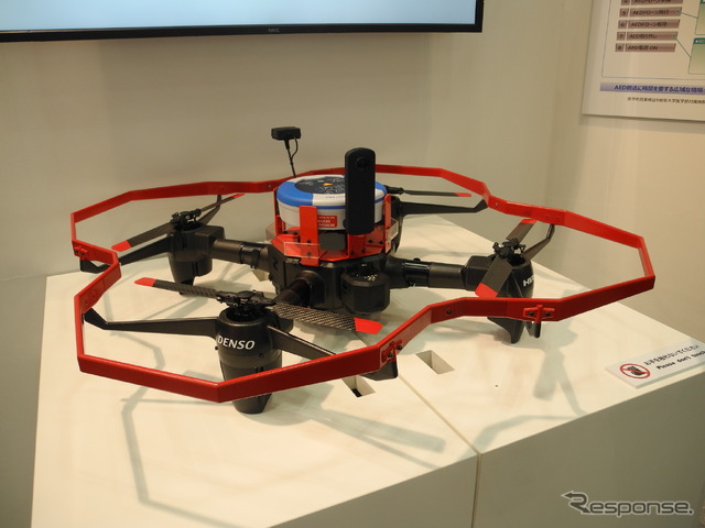 デンソーのAED運搬用UAV