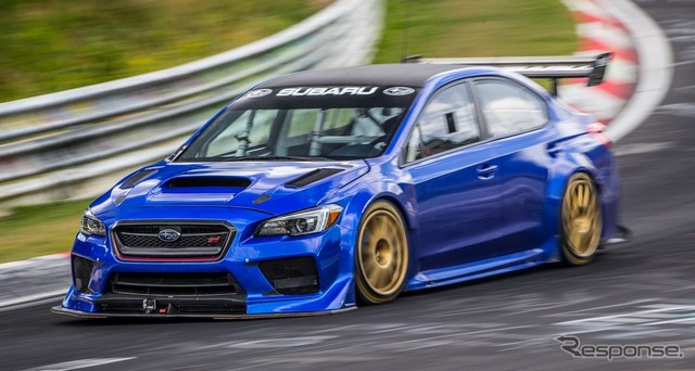 スバル WRX STI のタイプRA NBRスペシャル
