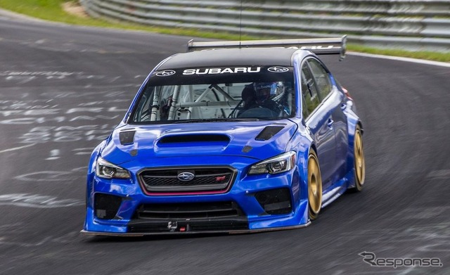 スバル WRX STI のタイプRA NBRスペシャル