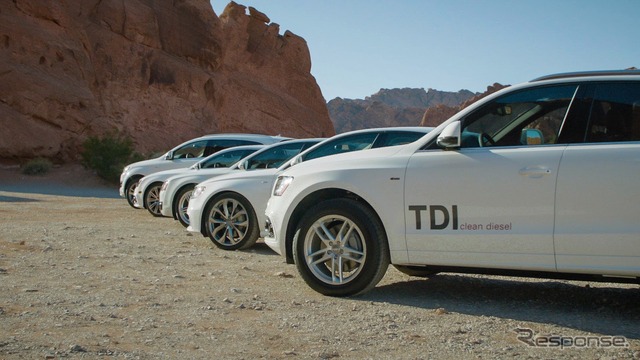 アウディの3.0リットルV6TDI搭載車(米国仕様)