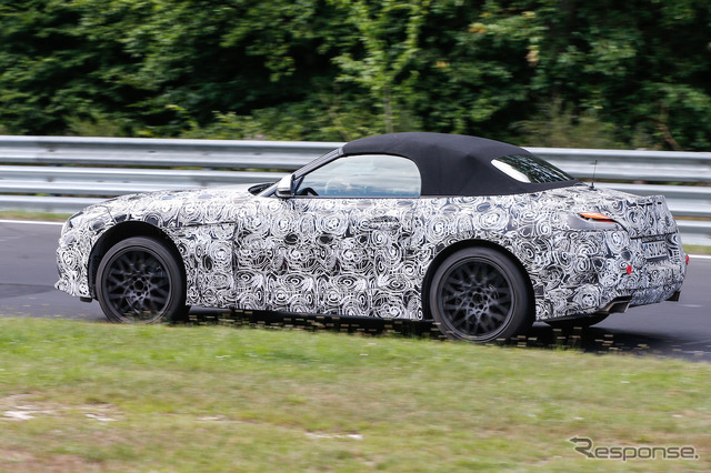 BMW Z4 M40i スクープ写真