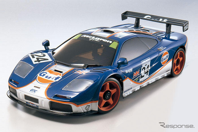 京商 ミニッツレーサーから『マクラーレンF1 GTR ガルフレーシング』