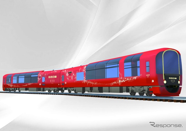 「えちごトキめきリゾート雪月花」のイメージ。11月に初めてJR東日本の路線に乗り入れる。