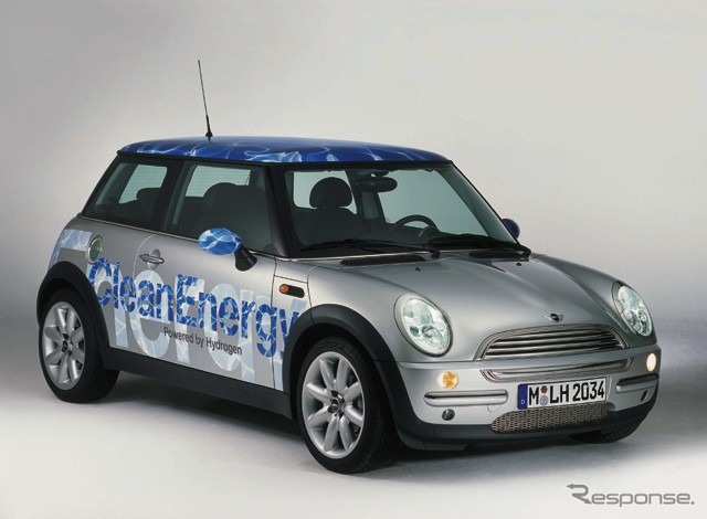 【フランクフルトショー2001出品車】水素で走る『ミニ・クーパー』---おもしろいよ