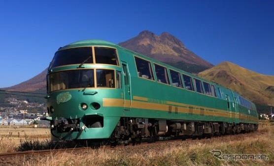 特急列車は『ゆふいんの森』(写真)が小倉経由の迂回運転を引き続き実施。『ゆふ』も日田~大分・別府間のみ運転する。