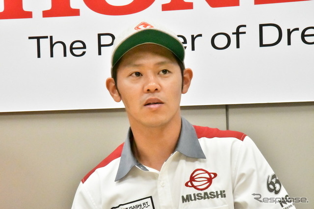 高橋巧選手(MuSASHi RT HARC-PRO. Honda)