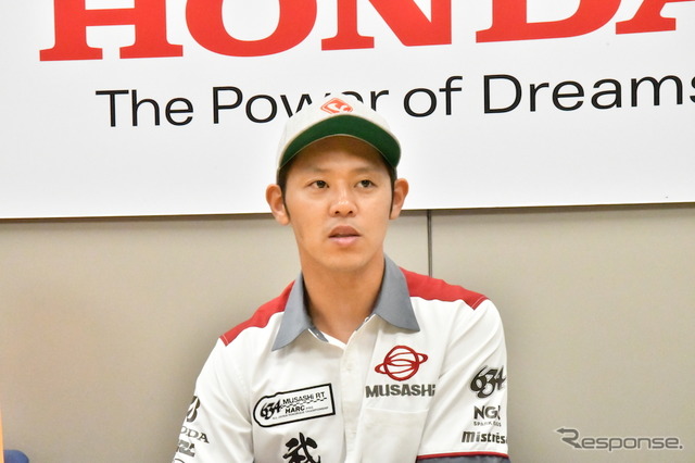 高橋巧選手(MuSASHi RT HARC-PRO. Honda)