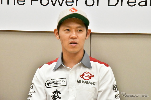 高橋巧選手(MuSASHi RT HARC-PRO. Honda)