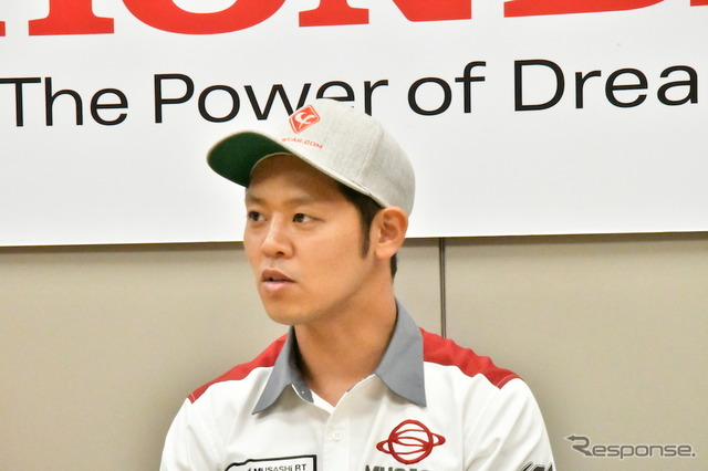 高橋巧選手(MuSASHi RT HARC-PRO. Honda)