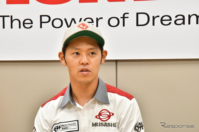 高橋巧選手(MuSASHi RT HARC-PRO. Honda)