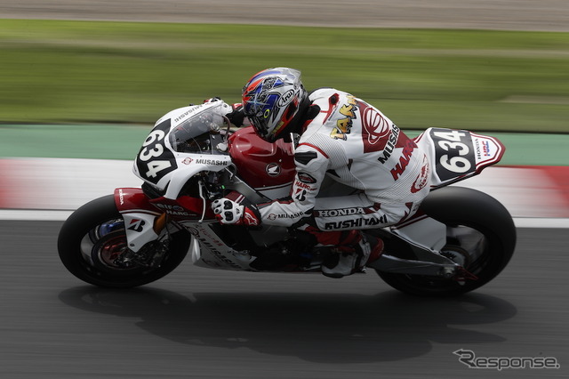 高橋巧選手(MuSASHi RT HARC-PRO. Honda)