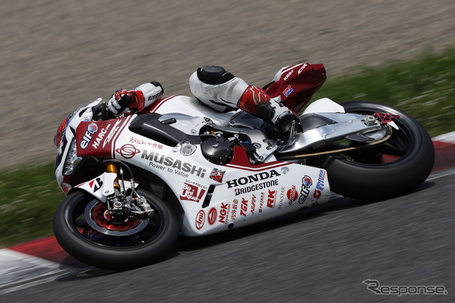 高橋巧選手(MuSASHi RT HARC-PRO. Honda)