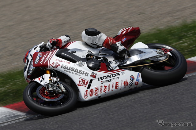 高橋巧選手（MuSASHi RT HARC-PRO. Honda）