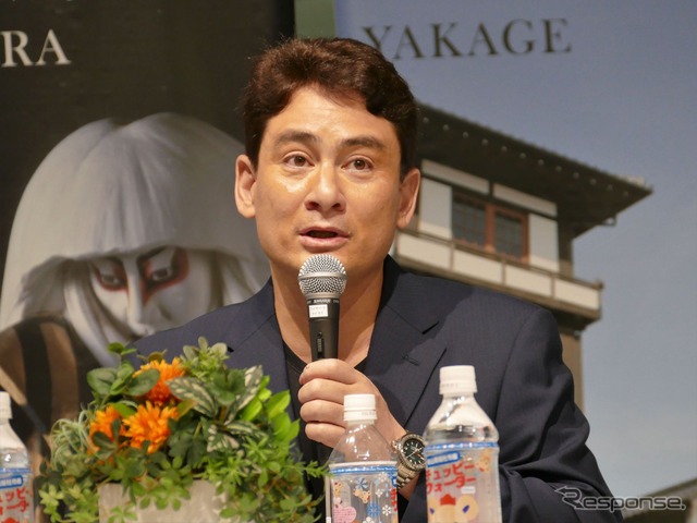 アルピニストで三菱自動車アンバサダーの野口健氏