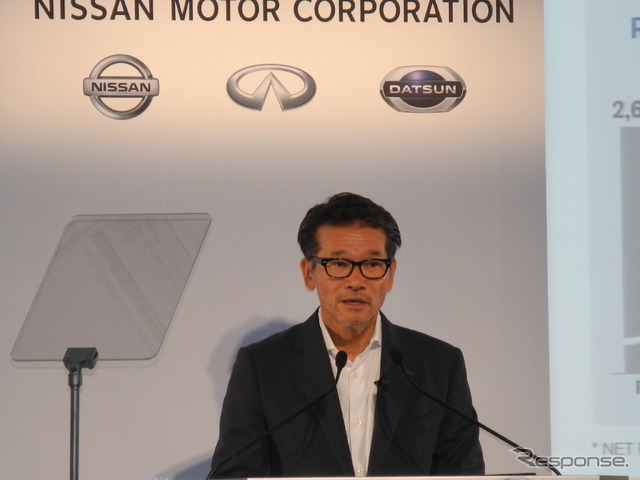 日産自動車の田川丈二常務執行役員
