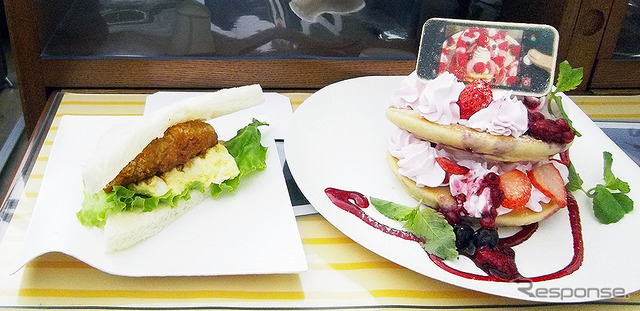 「君の名は。カフェバス」(WILLER)