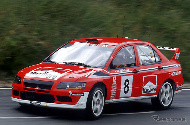 【フランクフルトショー2001出品車】三菱『ランエボWRカー』を出品