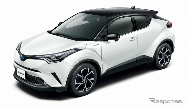 トヨタ C-HR G(ブラック×ホワイトパールクリスタルシャイン)<オプション装着車>