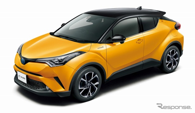 トヨタ C-HR G(ブラック×イエロー)<オプション装着車>