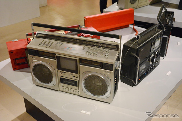 「大ラジカセ展 ~shibuya extra【since1968】~」会場風景