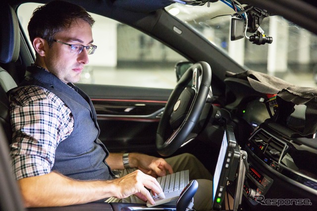 BMWグループが開発を進める自動運転車(参考画像)