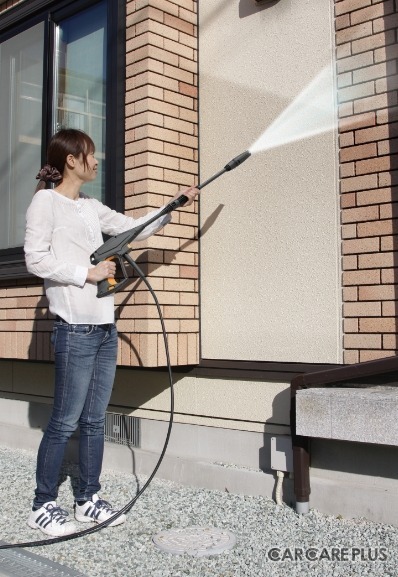 自宅の外壁などの汚れもグングン落ちる