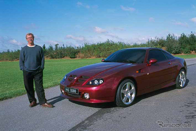 【フランクフルトショー2001出品車】MG『X80』---新しいサラブレッドの誕生
