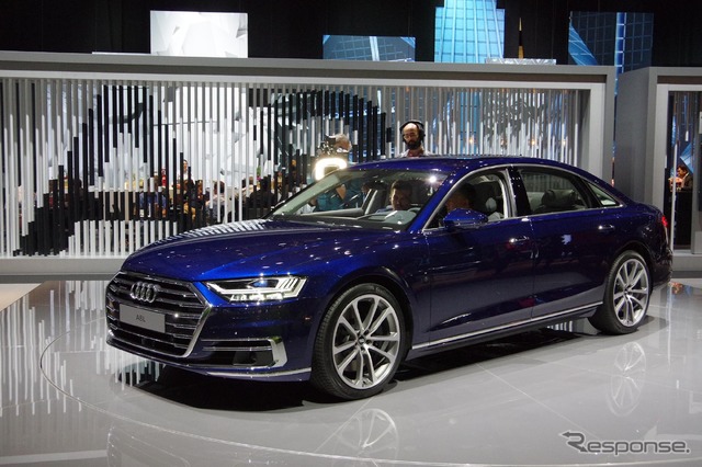 「レベル3」自動運転を搭載した新型アウディ A8(アウディサミット)