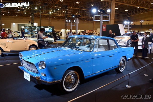 「プリンス・スカイライン スポーツクーペ（1960年トリノショー出展車）」。今年、当時の仕様を忠実に再現するレストア作業を実施した