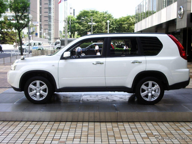 【日産 エクストレイル 新型発表】雪が積もってもわかるデザイン