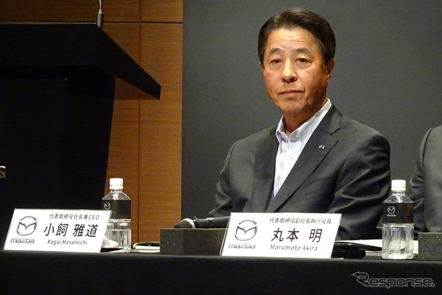 マツダ　小飼雅道社長