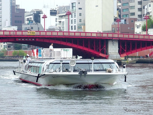 東京水辺ライン「あじさい」