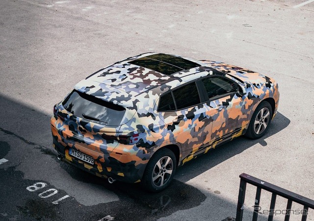 BMW X2 の開発プロトタイプ車両