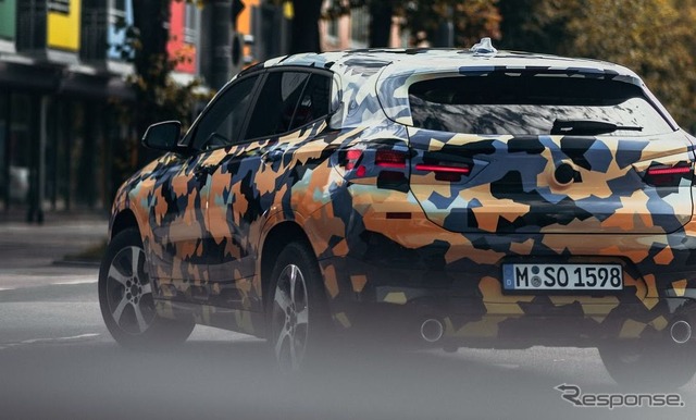 BMW X2 の開発プロトタイプ車両