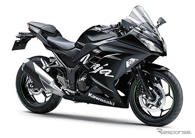 火付け役となったカワサキ Ninja 250(写真は2017年モデル)