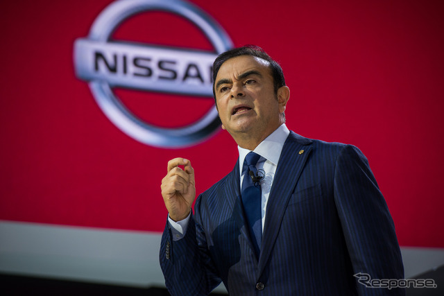 ルノー日産のカルロス・ゴーン会長（CES2017）