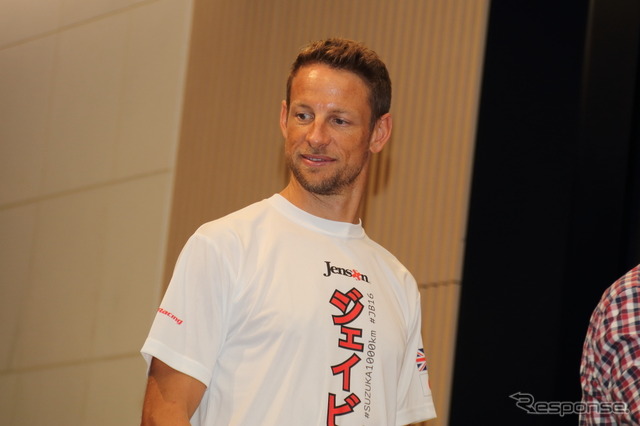 ジェンソン・バトンがファンイベントに登場