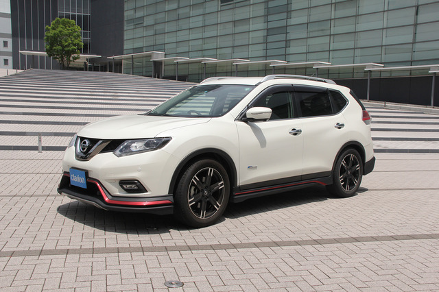 佐々木大樹選手の愛車「日産・エクストレイル(NISMO仕様)」。