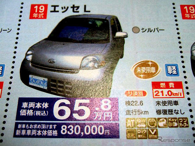 【値引き情報】売り切れ御免…軽自動車未使用車セダンタイプ