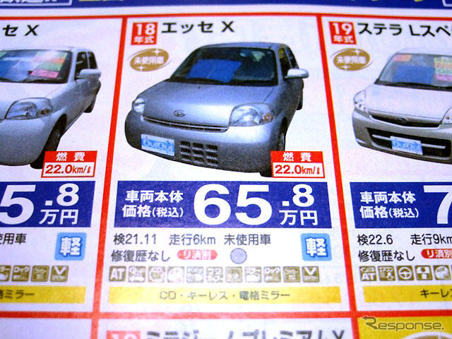 【値引き情報】売り切れ御免…軽自動車未使用車セダンタイプ 続