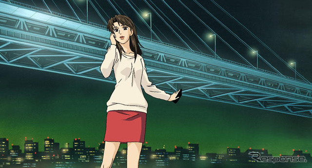 アニメ『湾岸ミッドナイト』DVD…「GT-Rの少女」初登場
