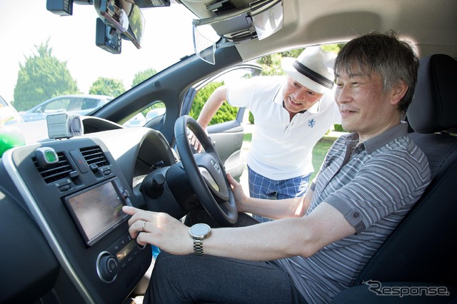 白沢さんのこだわりはナビゲーション。サーバーナビのヘッドアップディスプレイで未来感を演出