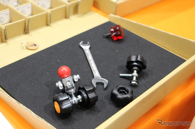 本物の工具とネジを採用した玩具、「ねじブロック(KTCコラボVer.)」の体験キット